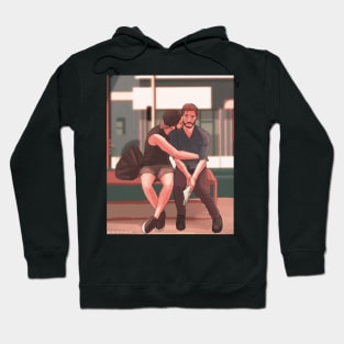 two adorable gay couple Hoodie